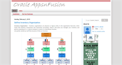 Desktop Screenshot of oracleappsnfusion.com