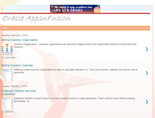 Tablet Screenshot of oracleappsnfusion.com